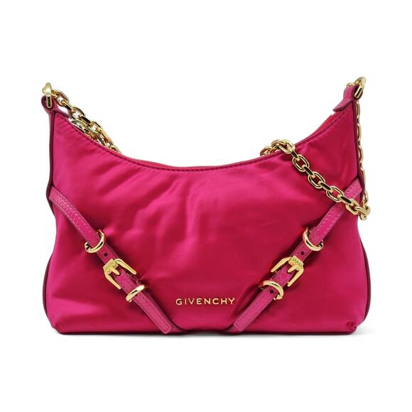Givenchy "Voyou Party" Shoulder Bag in Neon Pink $1400 - Picture 1 of 12